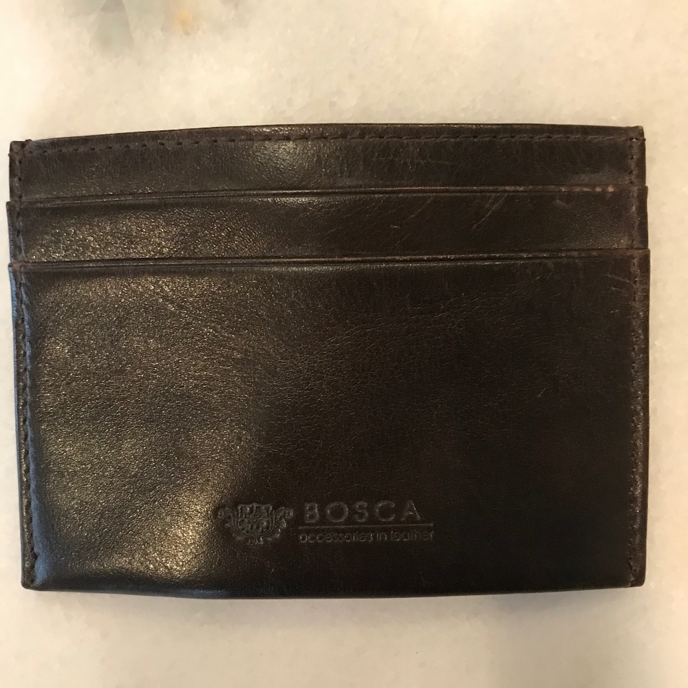 Bosca Credit Card wallet